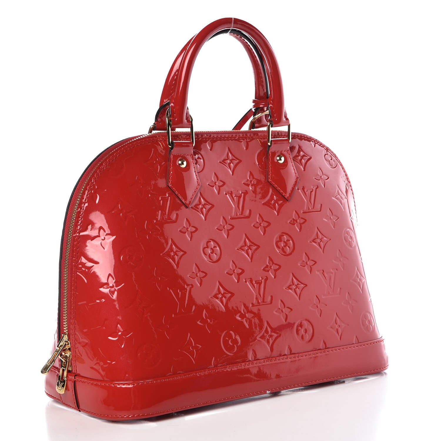 Louis Vuitton Vernis Alma PM Cherry 3 of 10