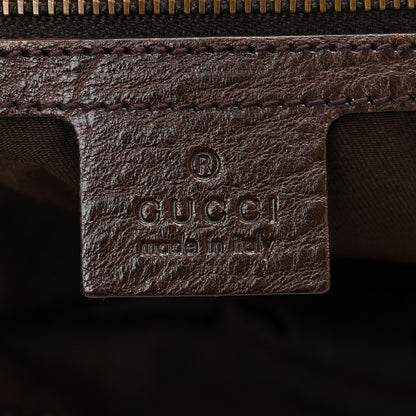 Gucci Monogram Medium Interlocking Icon Shoulder Bag Dark Brown 6 of 12