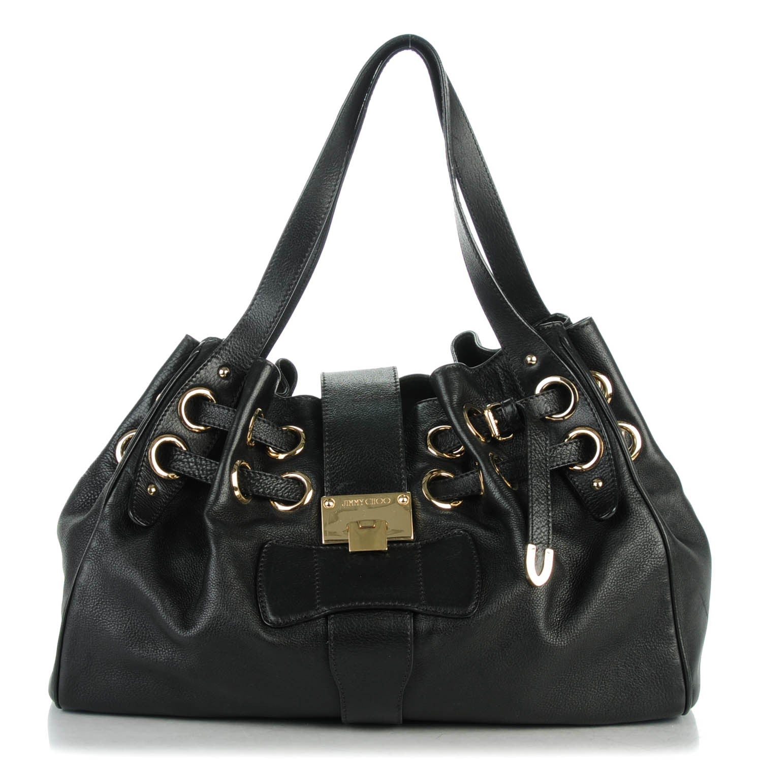 Jimmy Choo Calfskin Ramona Black 1 of 7