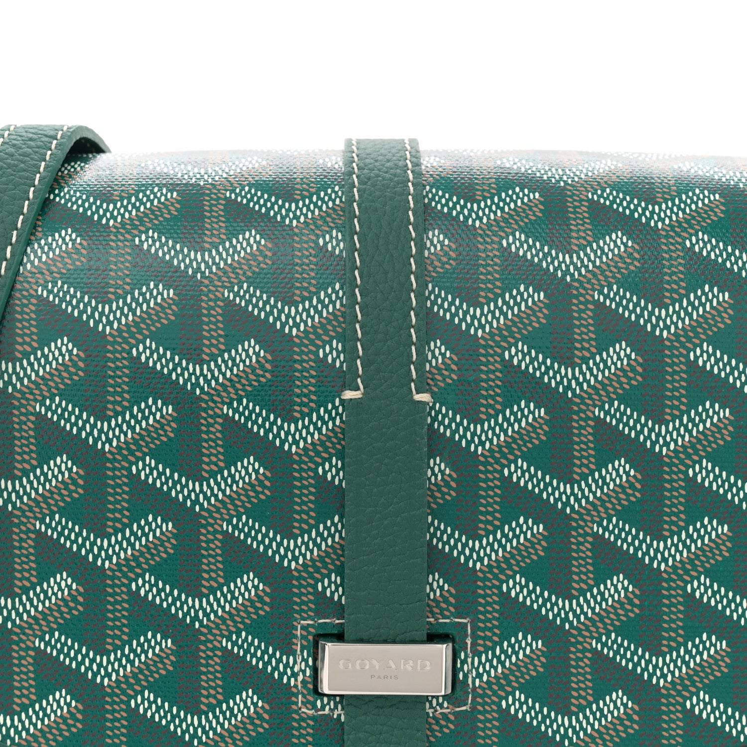 Goyard Goyardine Belvedere II PM Messenger Bag Green 7 of 10