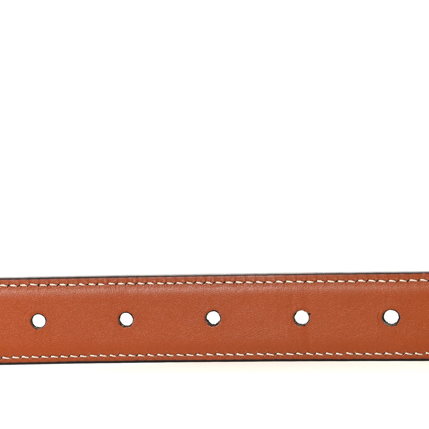 Celine Box Calfskin Reversible Medium 25mm Triomphe 85 34 Belt Black Tan 4 of 5