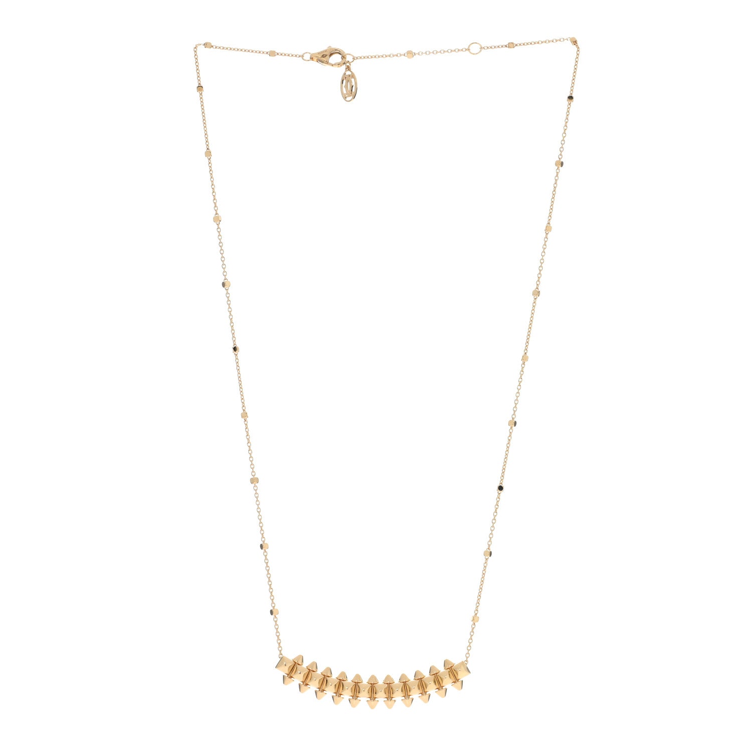 Cartier 18K Pink Gold Medium Clash de Cartier Necklace 3 of 5