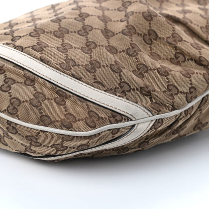 Gucci Monogram D Gold Large Messenger White 8 of 9