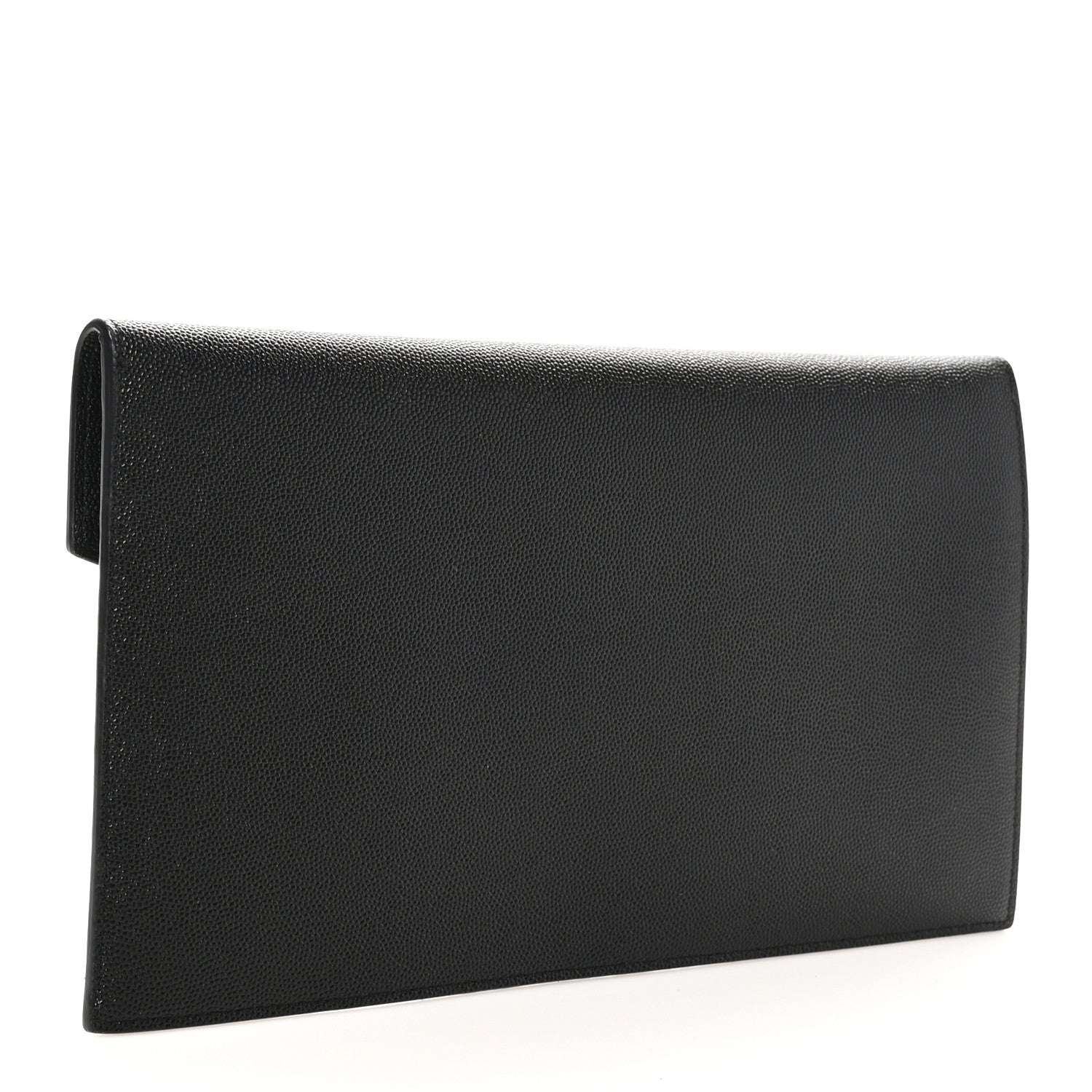Saint Laurent Grain De Poudre Uptown Pouch Black 3 of 8