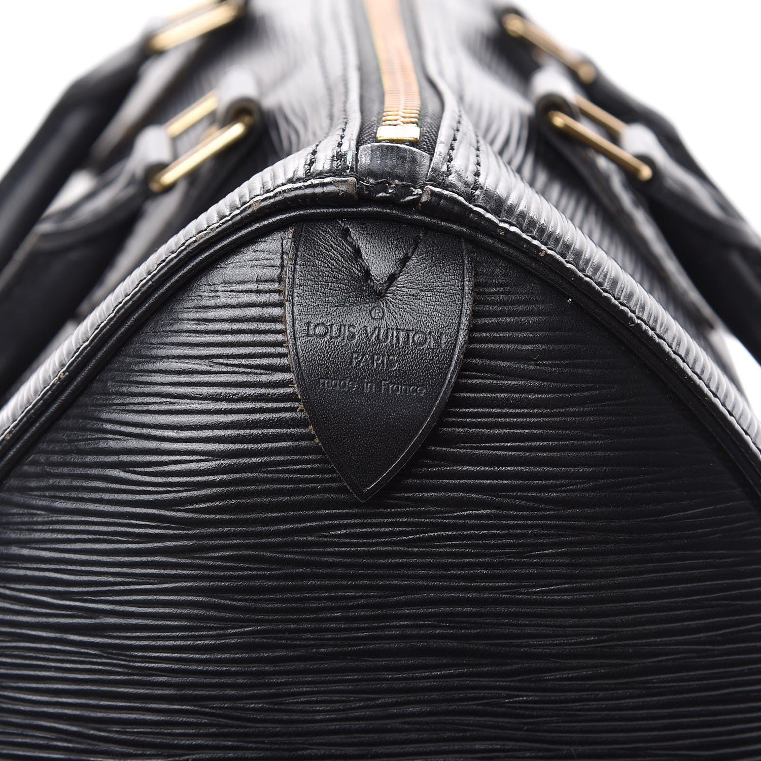 Louis Vuitton Epi Speedy 25 Black 7 of 22