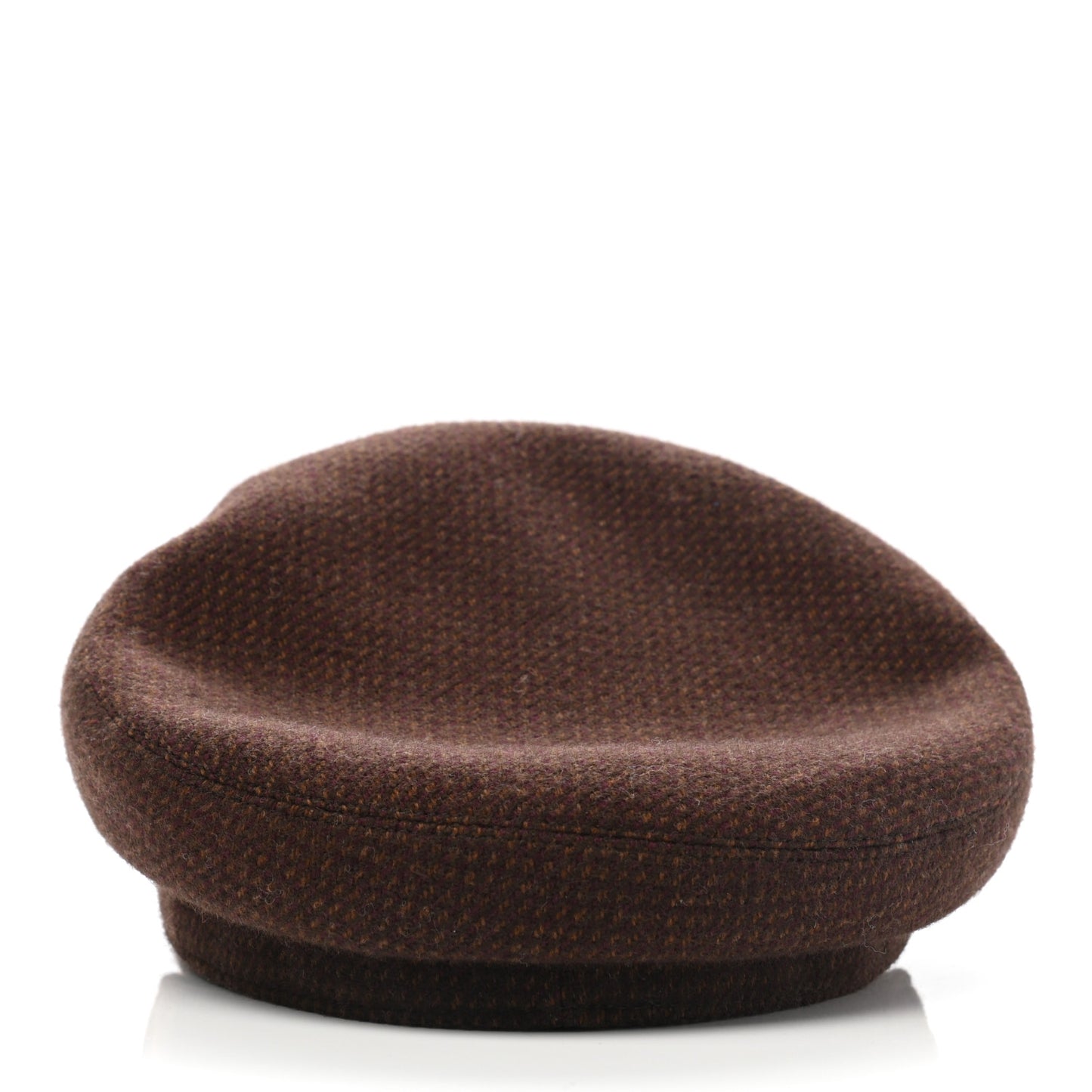 Wool Cashmere Dinard Cap 56 Brun Terre