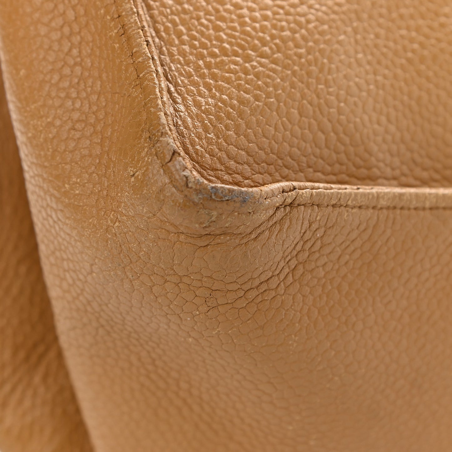 Caviar CC Tote Beige