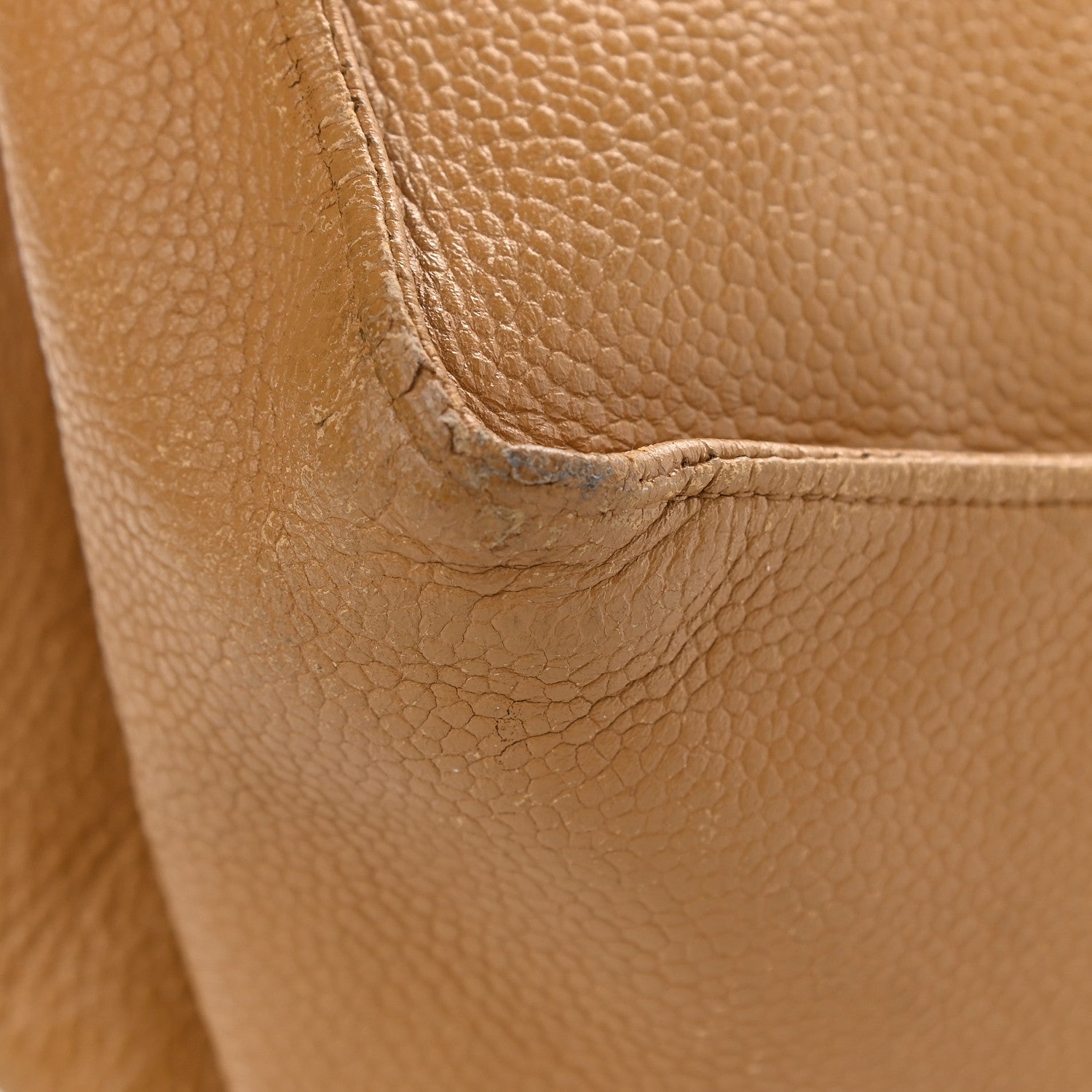 Chanel Caviar CC Tote Beige 13 of 16