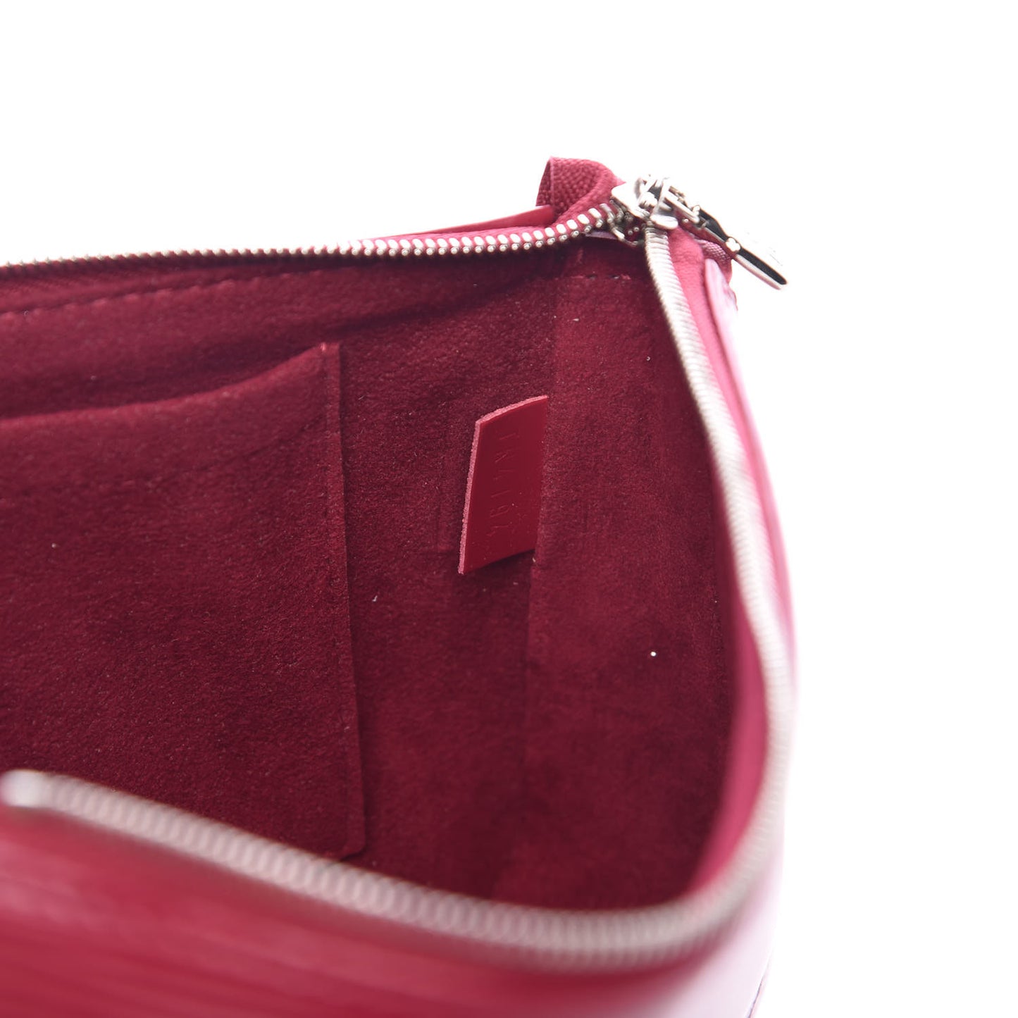 Epi Pochette Accessories NM Fuchsia