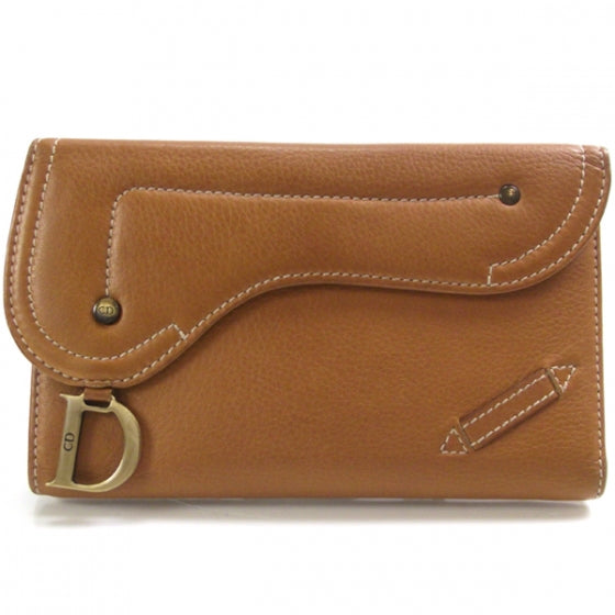 Leather Saddle Wallet