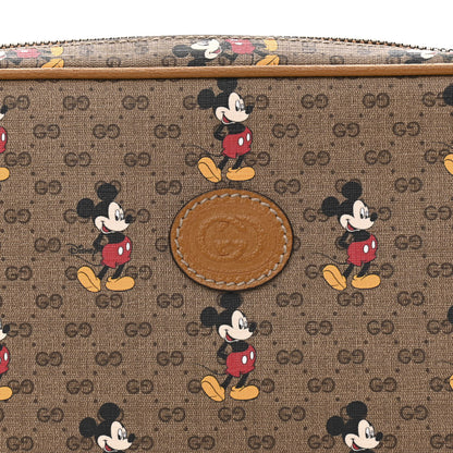 Gucci X DISNEY Mini Vintage GG Supreme Monogram Mickey Mouse Small Belt Bag 95 38 Beige Vintage Sun Oil 8 of 10