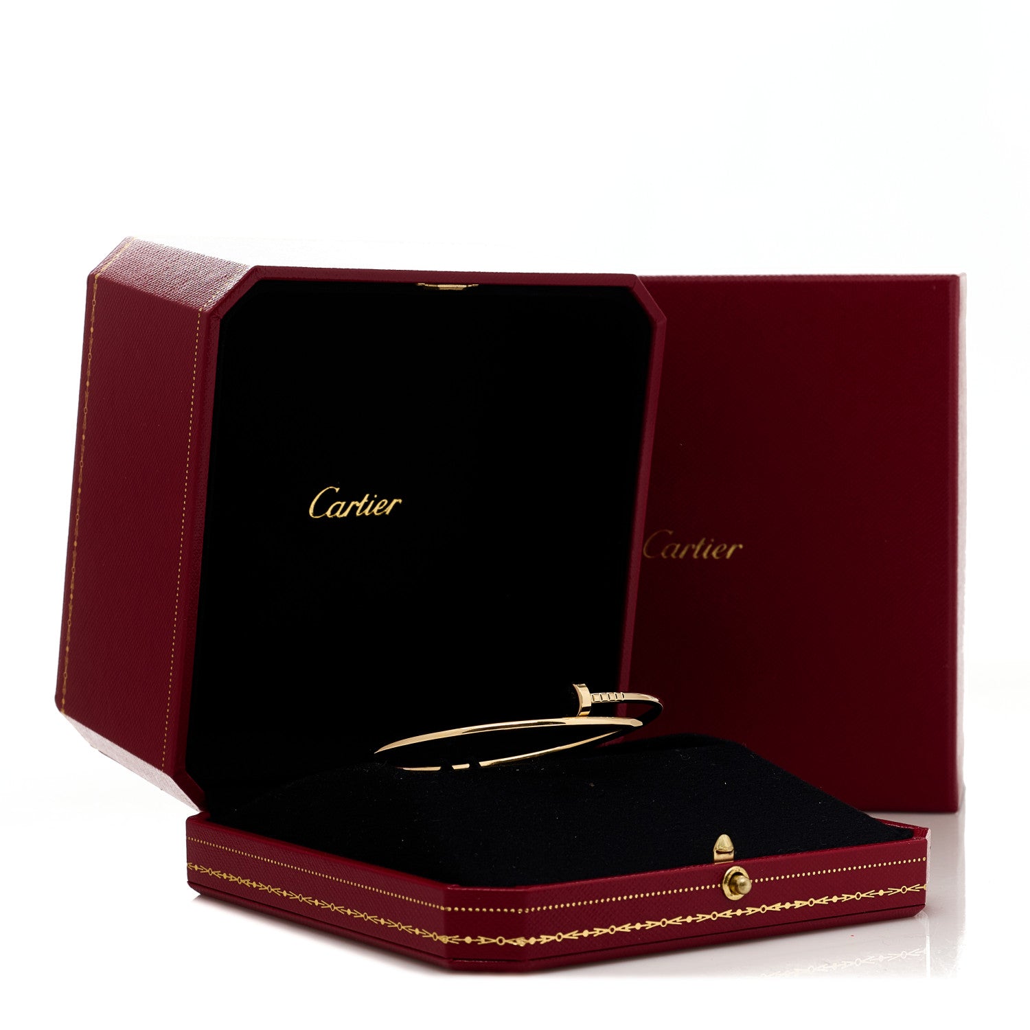 Cartier 18K Yellow Gold Small Juste Un Clou Bracelet 19 4 of 4