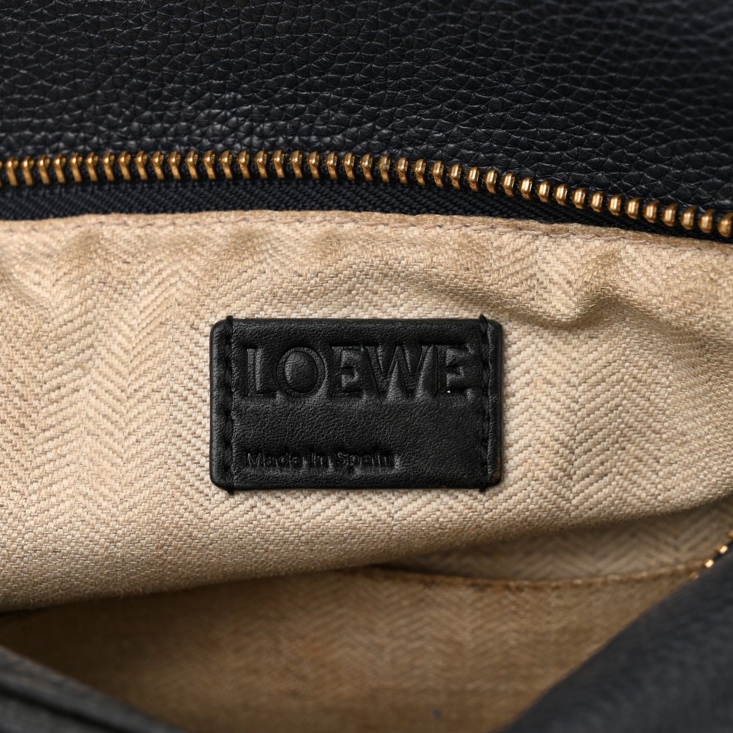 Calfskin Small Puzzle Bag Midnight Blue Black