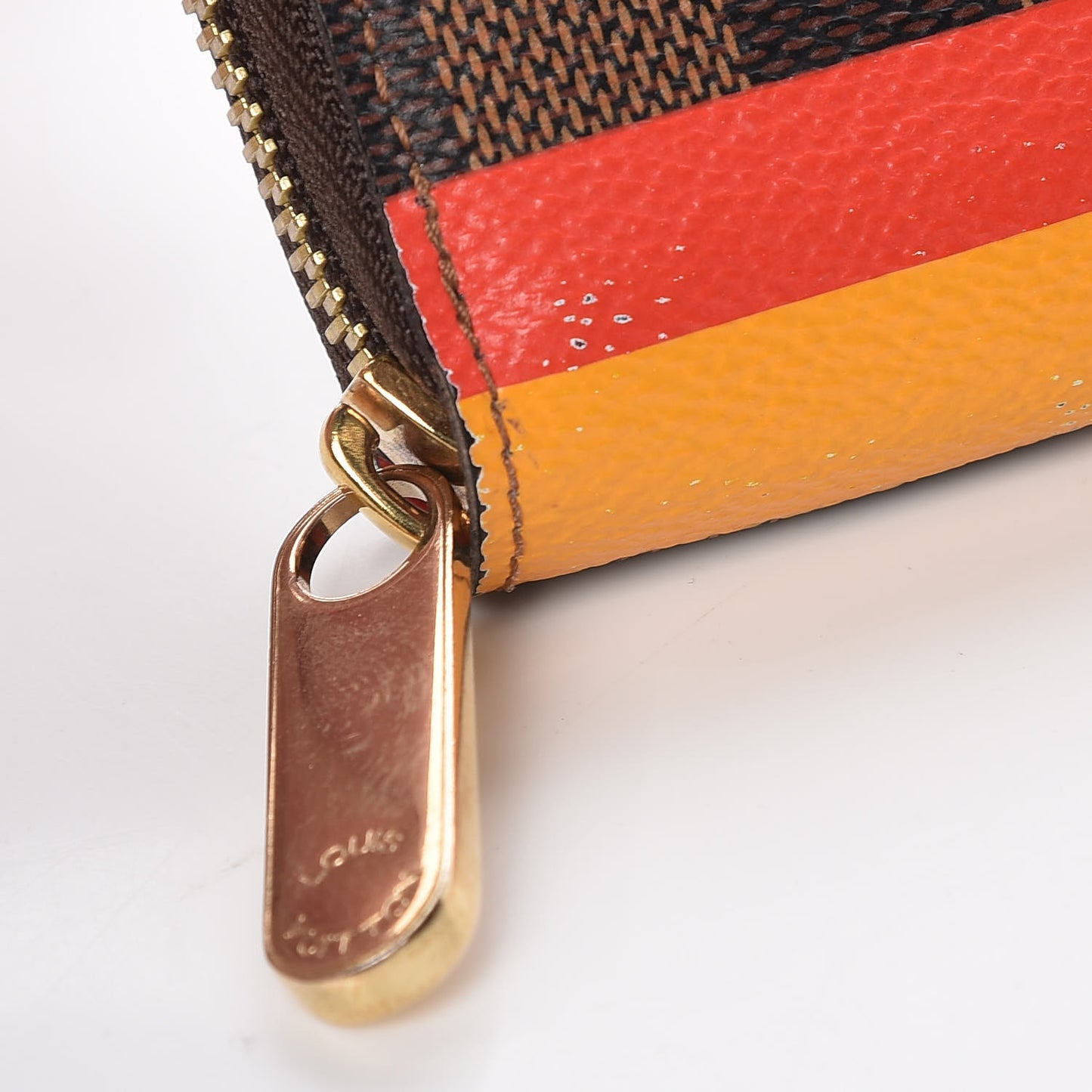 Damier Ebene 2015 Christmas Animation Zippy Wallet Poppy