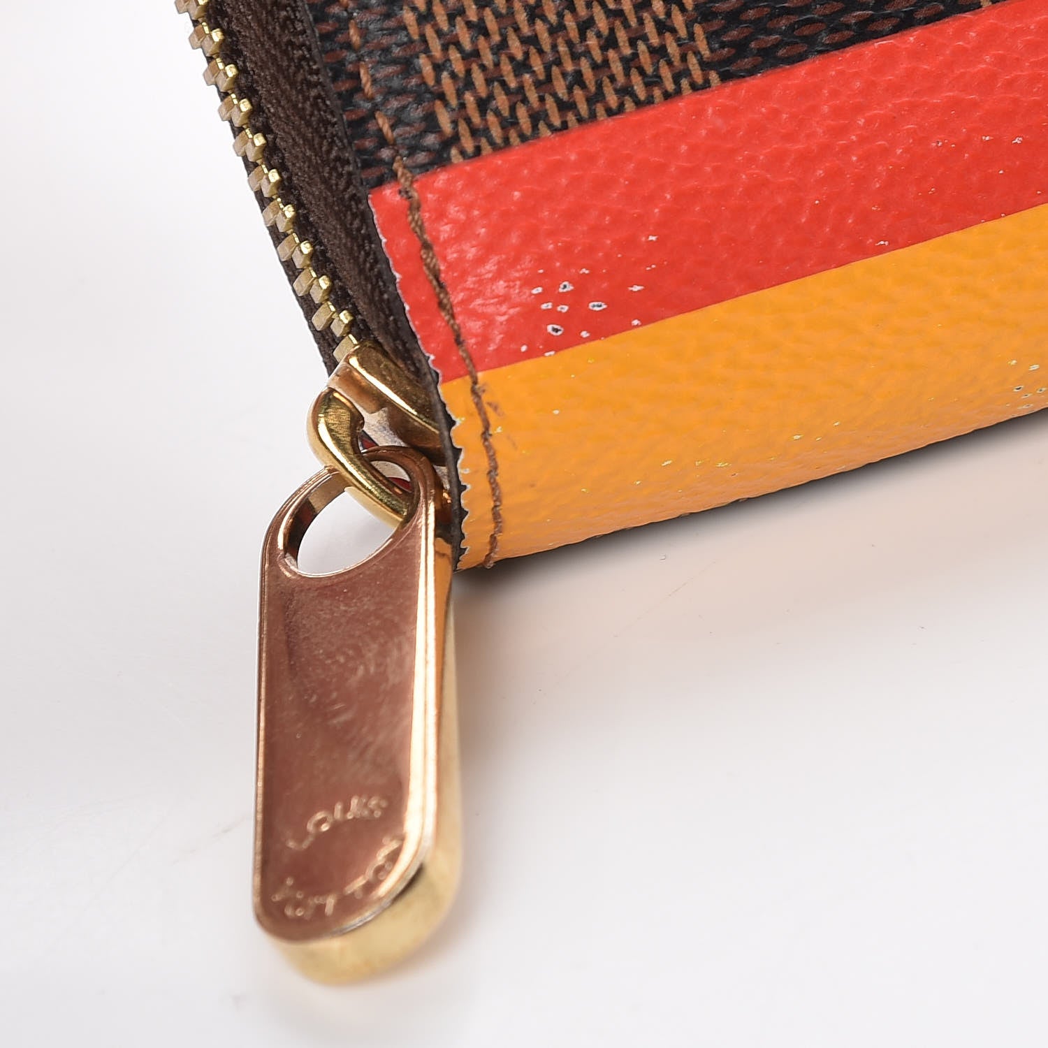 Louis Vuitton Damier Ebene 2015 Christmas Animation Zippy Wallet Poppy 8 of 10