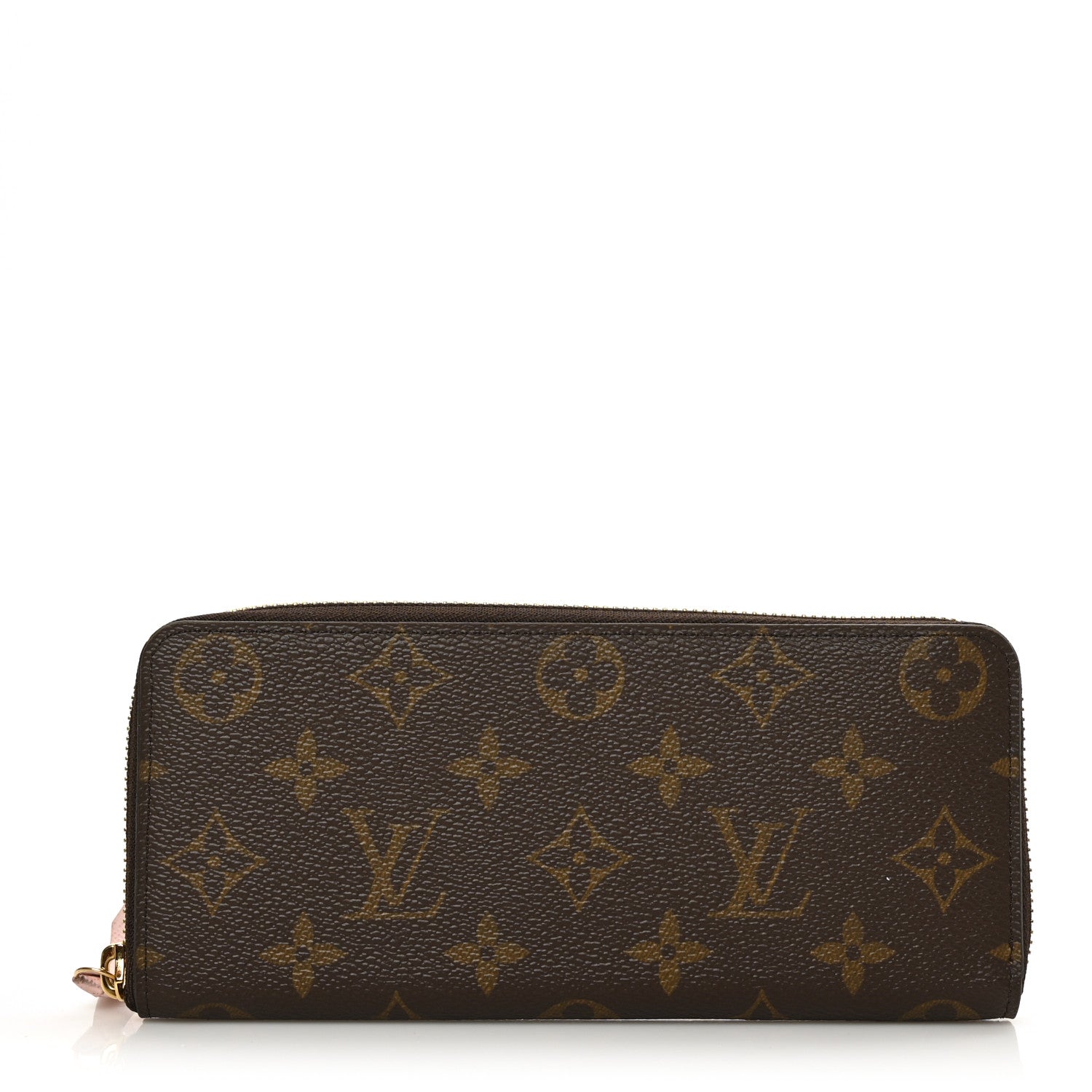 Louis Vuitton Monogram Clemence Wallet Rose Ballerine 1 of 6
