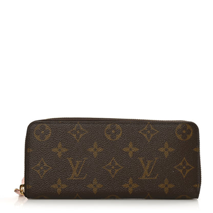 Louis Vuitton Monogram Clemence Wallet Rose Ballerine 1 of 6