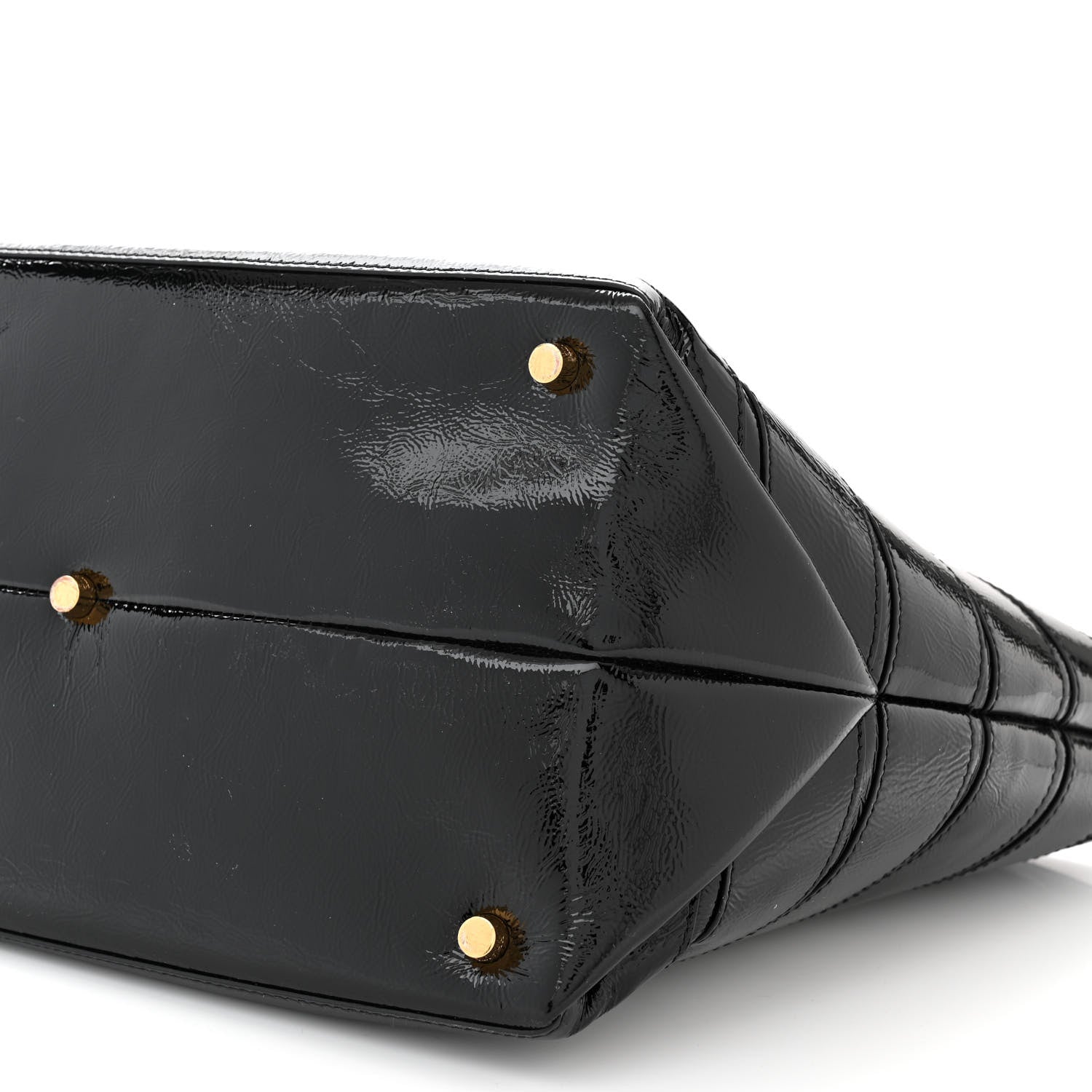 Khaite Patent Calfskin Florence Tote Black 10 of 10