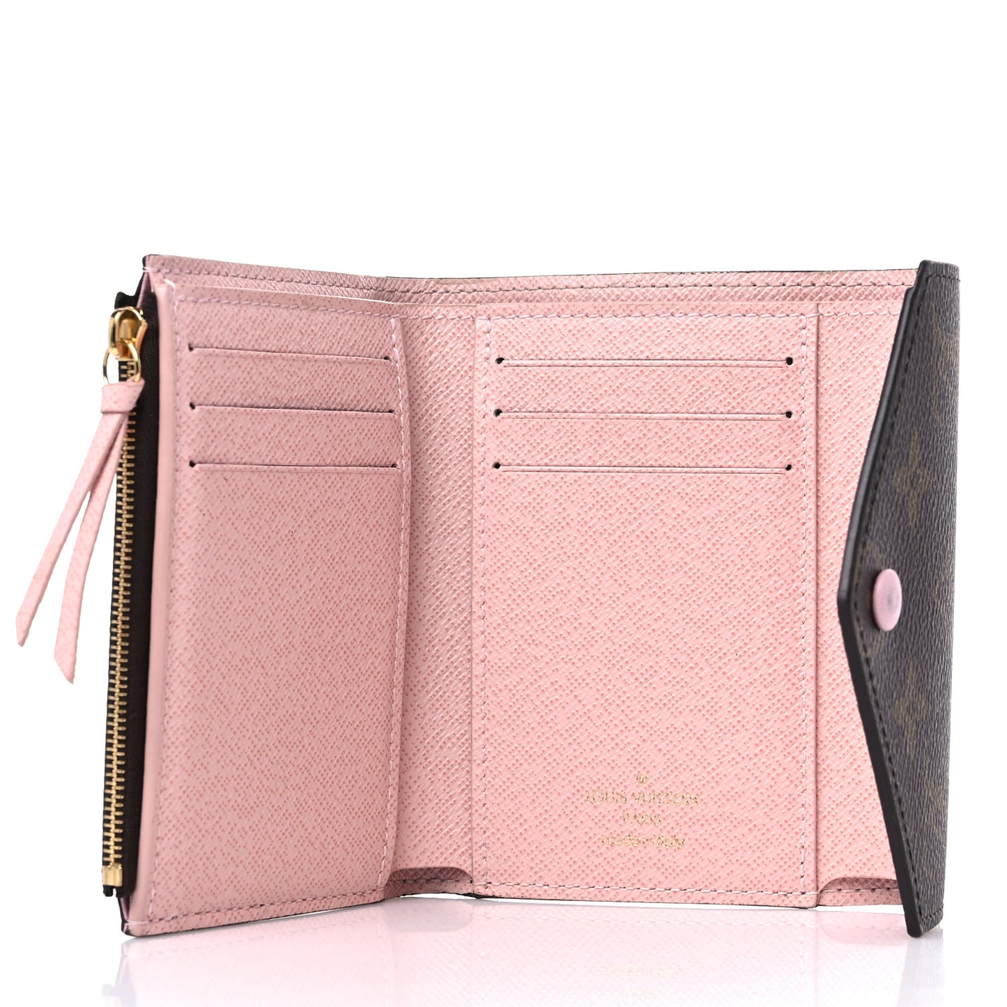 Monogram Victorine Wallet Rose Ballerine