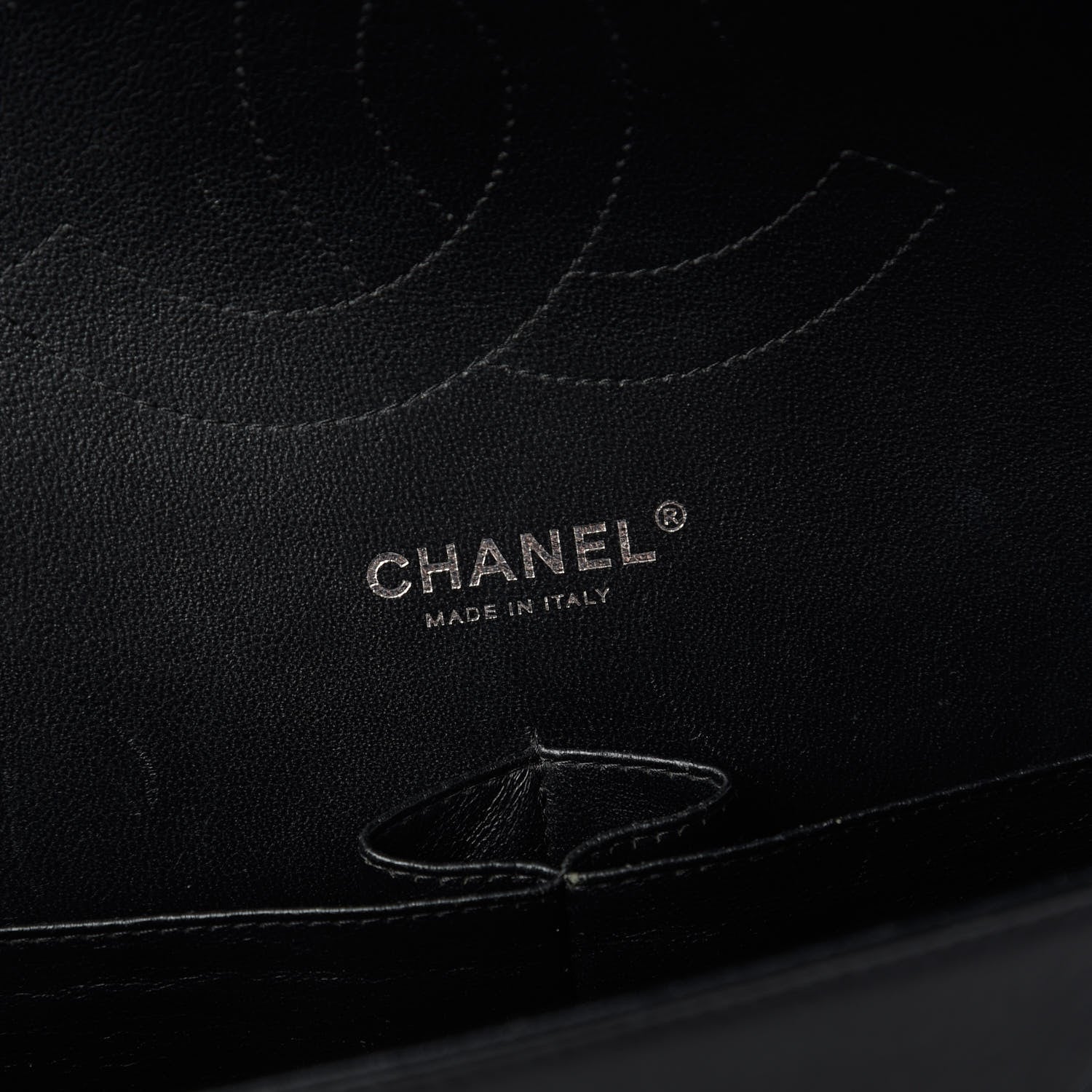 Chanel Patent Quilted Jumbo Double Flap Black 8 of 10