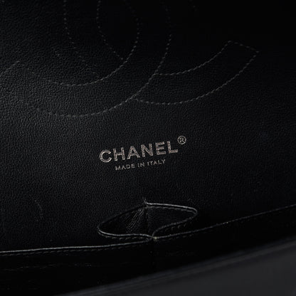 Chanel Patent Quilted Jumbo Double Flap Black 8 of 10