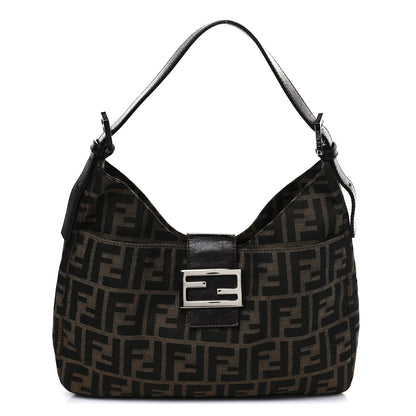 Fendi Zucca Shoulder Bag Tobacco 1 of 7