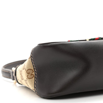 Gucci Monogram Small Mayfair Shoulder Bag Dark Brown 9 of 10