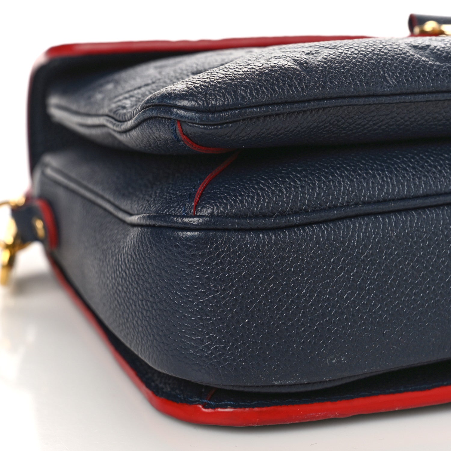 Louis Vuitton Empreinte Pochette Metis Marine Rouge 7 of 9