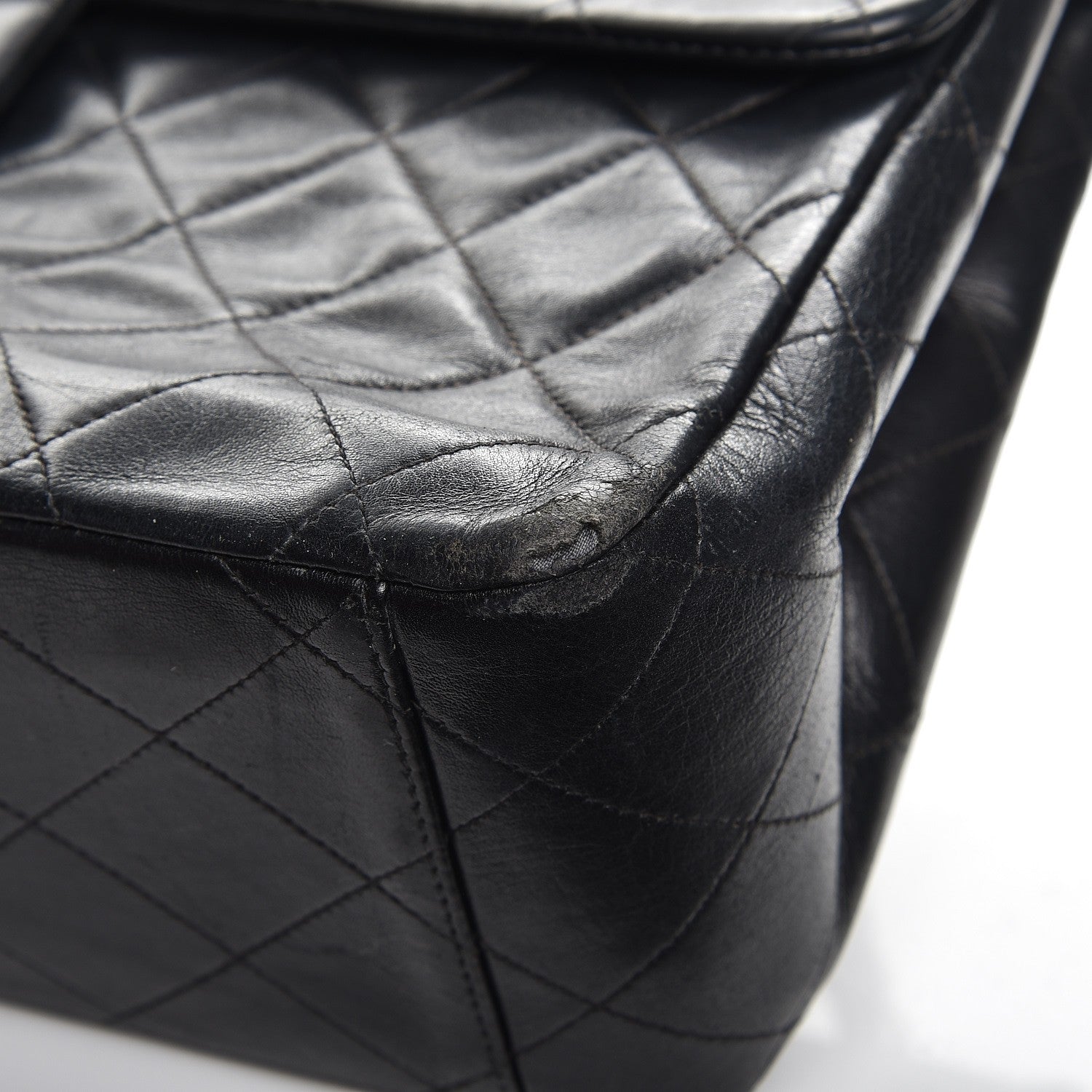 Chanel Lambskin XL Jumbo Flap Black 17 of 18