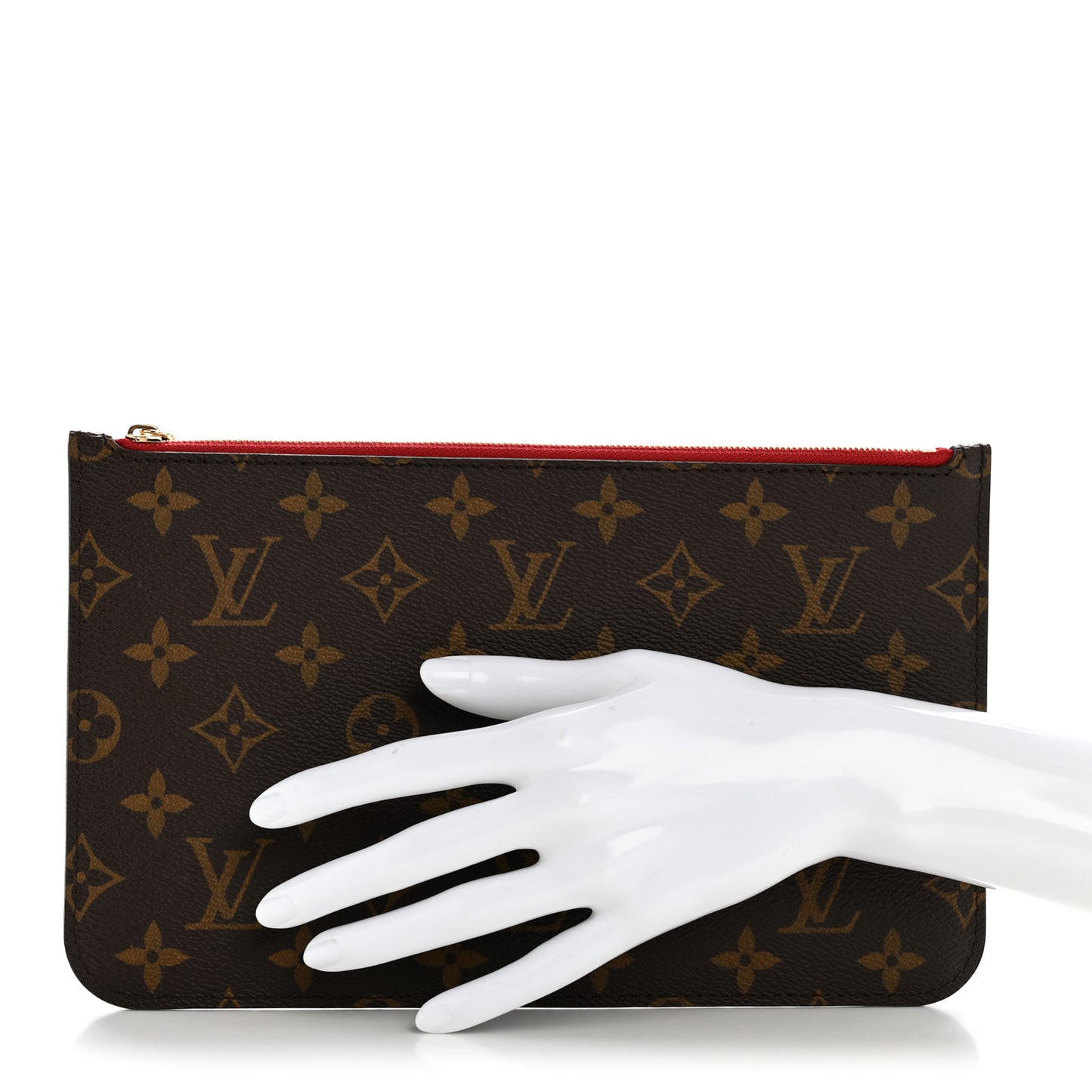 Monogram Neverfull MM GM Pochette Cherry
