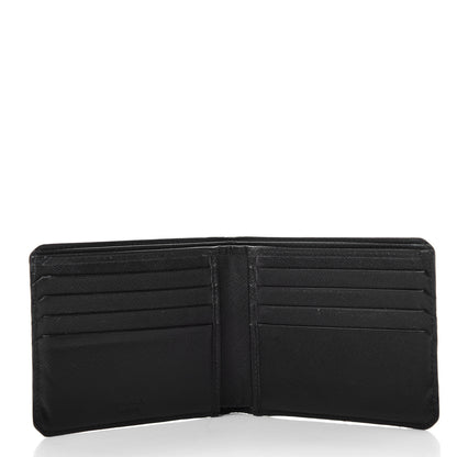 Prada Saffiano Bi-Fold Wallet Black 4 of 9