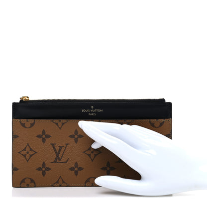 Louis Vuitton Reverse Monogram Slim Purse 2 of 7