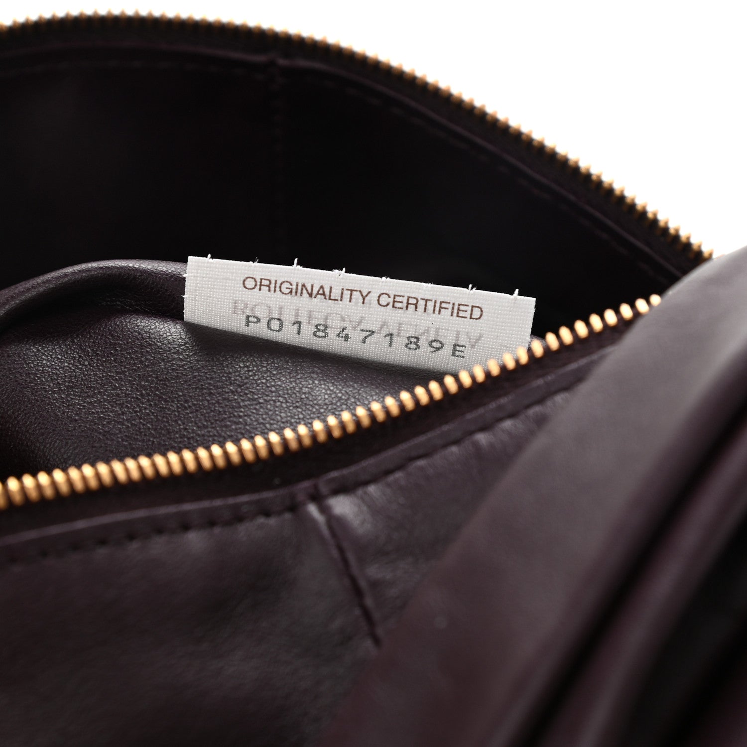 Bottega Veneta Nappa Mini Double Knot Bag Grape 9 of 9
