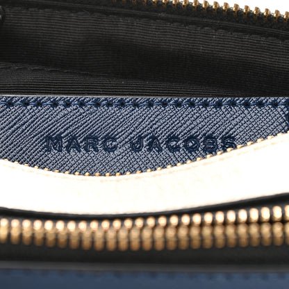 Marc Jacobs Saffiano Small Snapshot Camera Bag Navy Multicolor 7 of 10