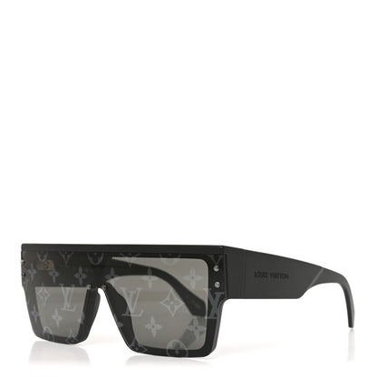 Louis Vuitton Acetate Monogram Waimea Z1583W Sunglasses Black 1 of 7