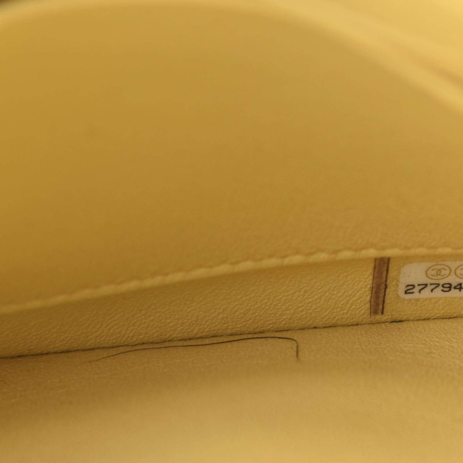 Chanel Lambskin Quilted Medium Trendy CC Flap Yellow 9 of 10