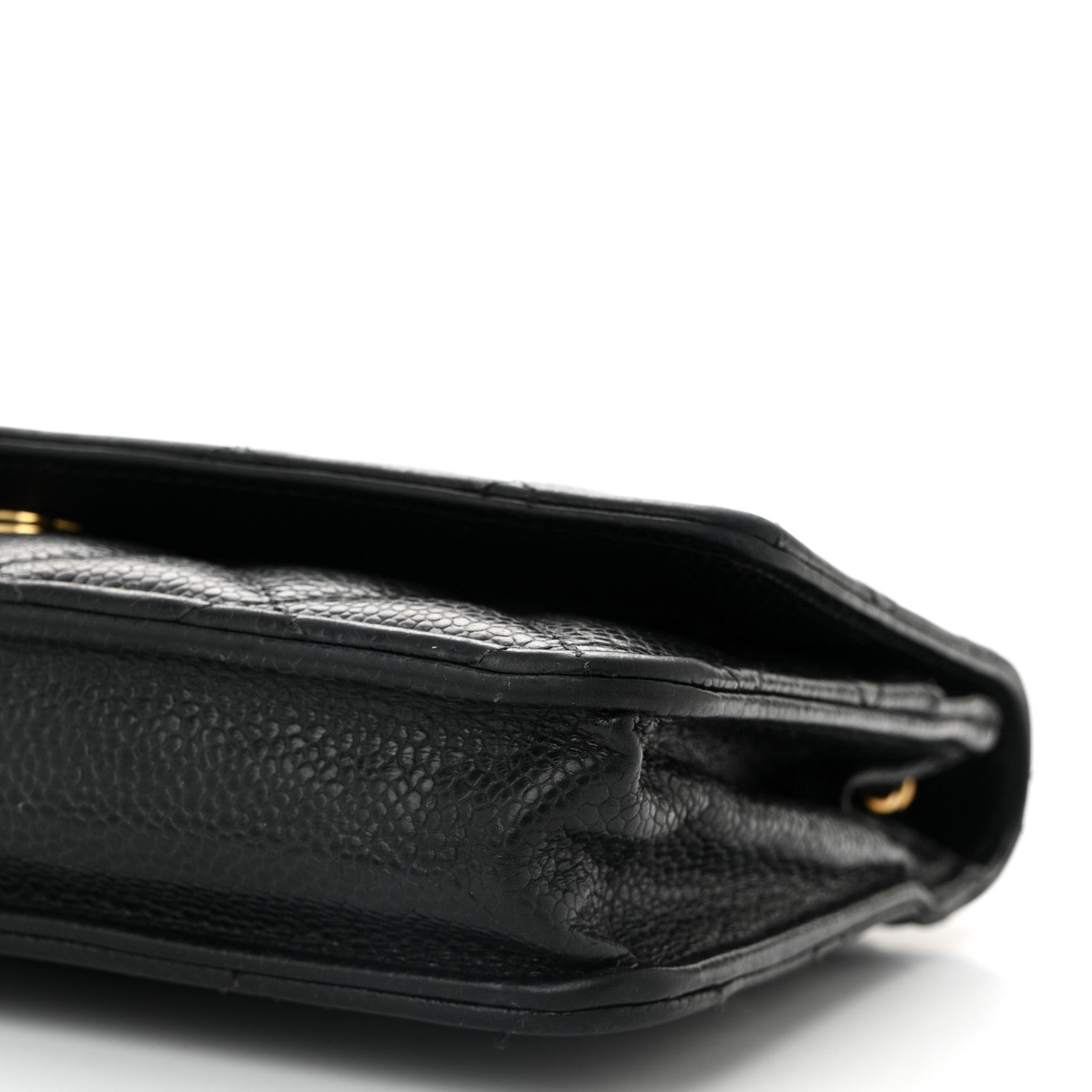 Chanel Caviar Quilted Wallet On Chain WOC Black 11 of 13