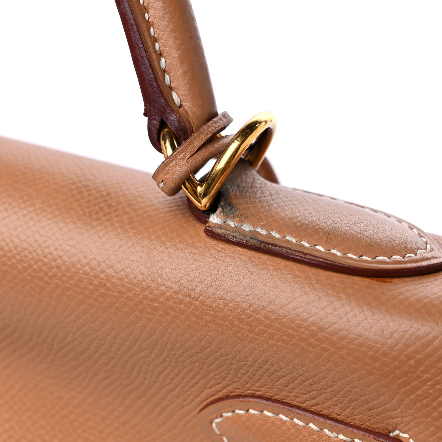 Hermes Courchevel Kelly Retourne 32 Naturelle 15 of 18