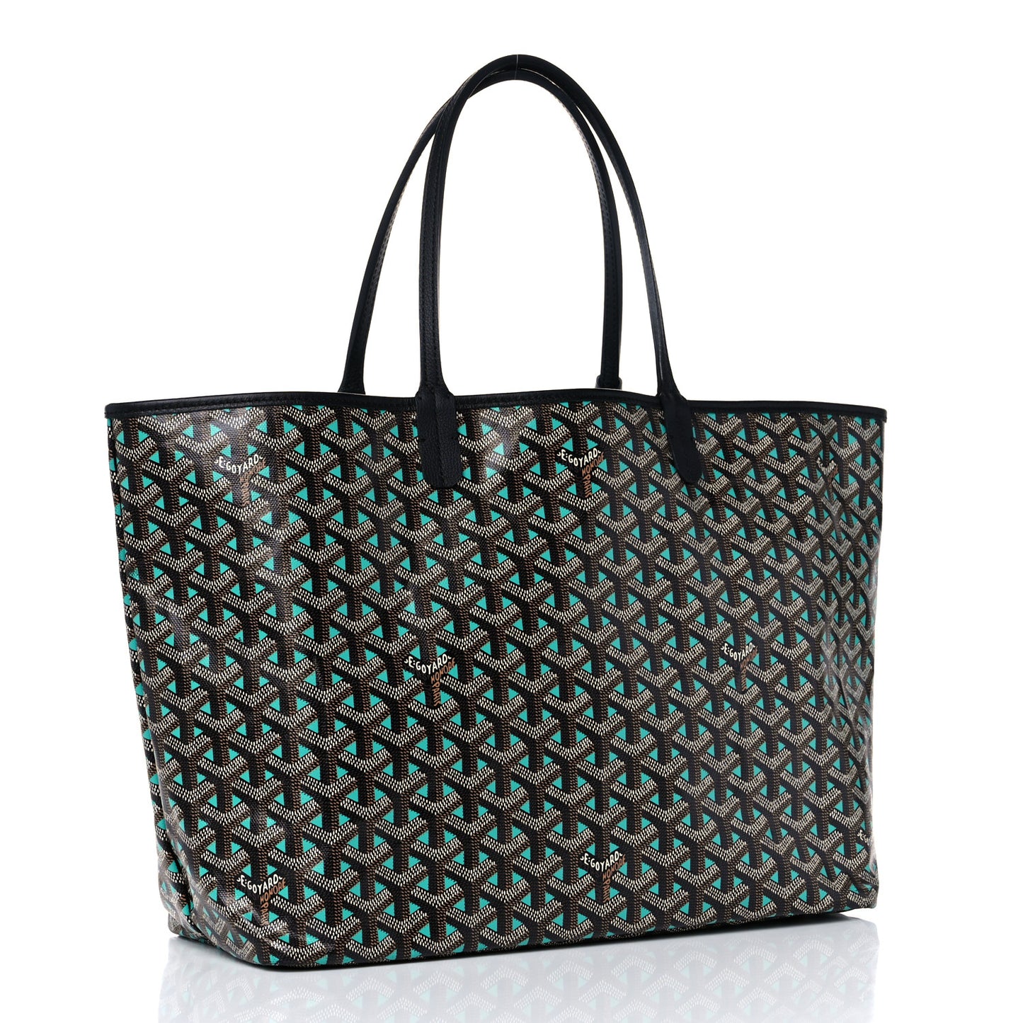 Goyardine Saint Louis Claire Voie PM Black Opaline