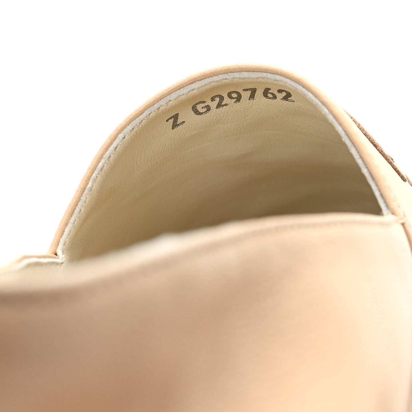 Lambskin CC Espadrilles 40 Beige Black