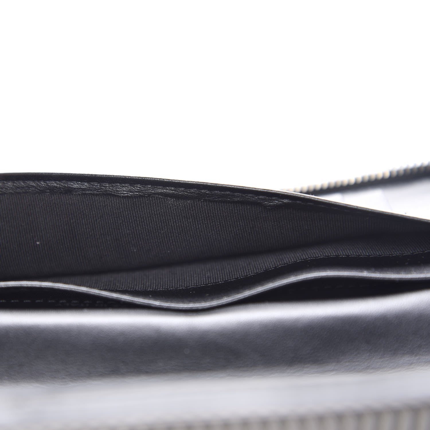 Chanel Patent Quilted Large Zip Around Organizer Wallet So Black 10 of 10