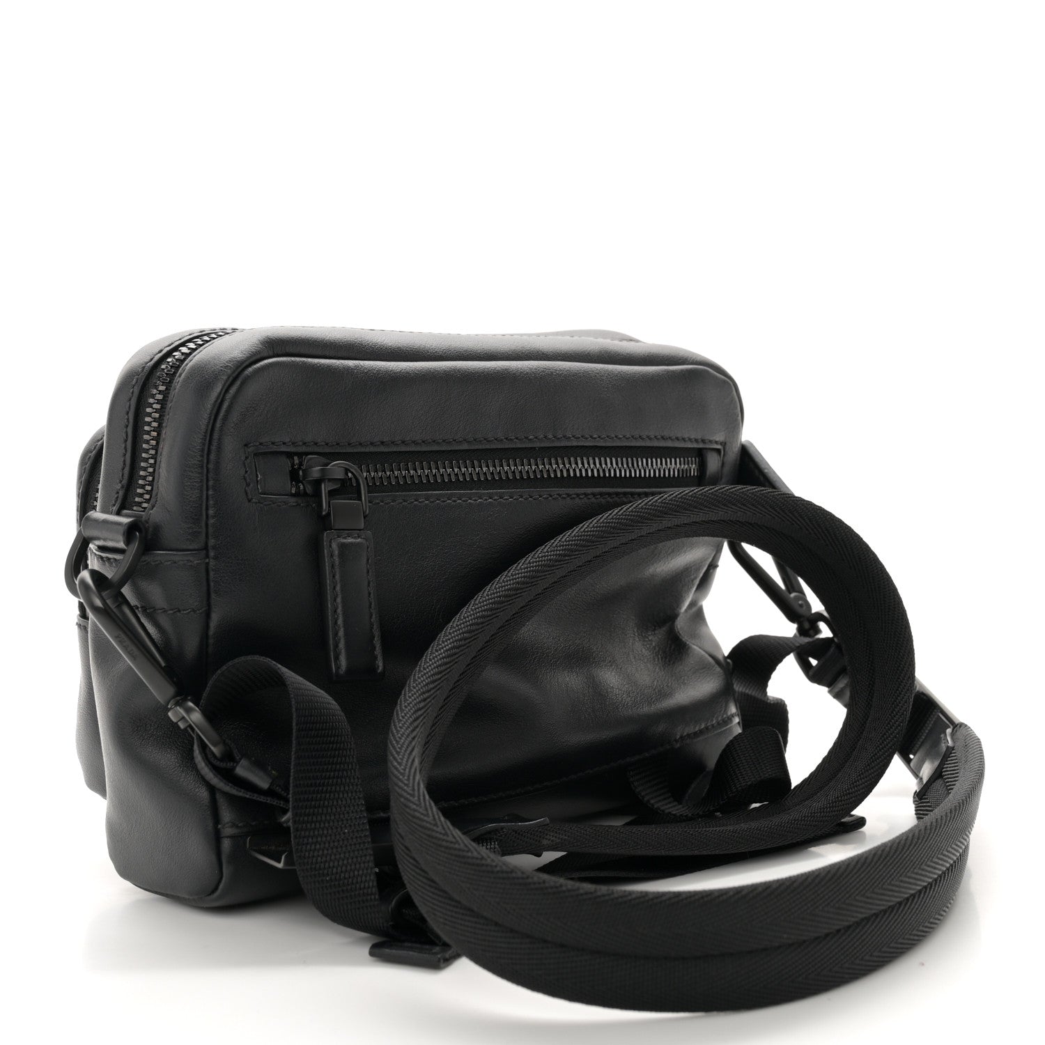 Prada Grace Lux Montagna Messenger Bag Black 3 of 11