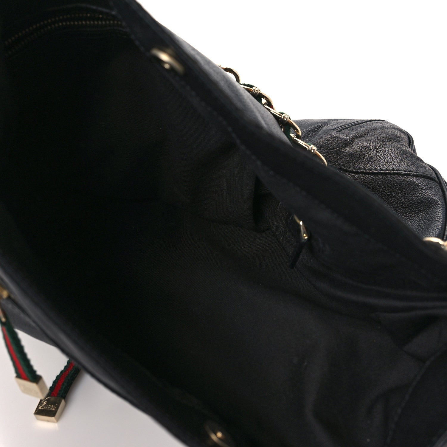 Gucci Calfskin Medium Capri Shoulder Bag Black 5 of 10
