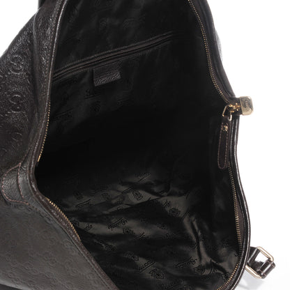 Gucci Guccissima Medium Joy Tote Bag Dark Brown 5 of 7
