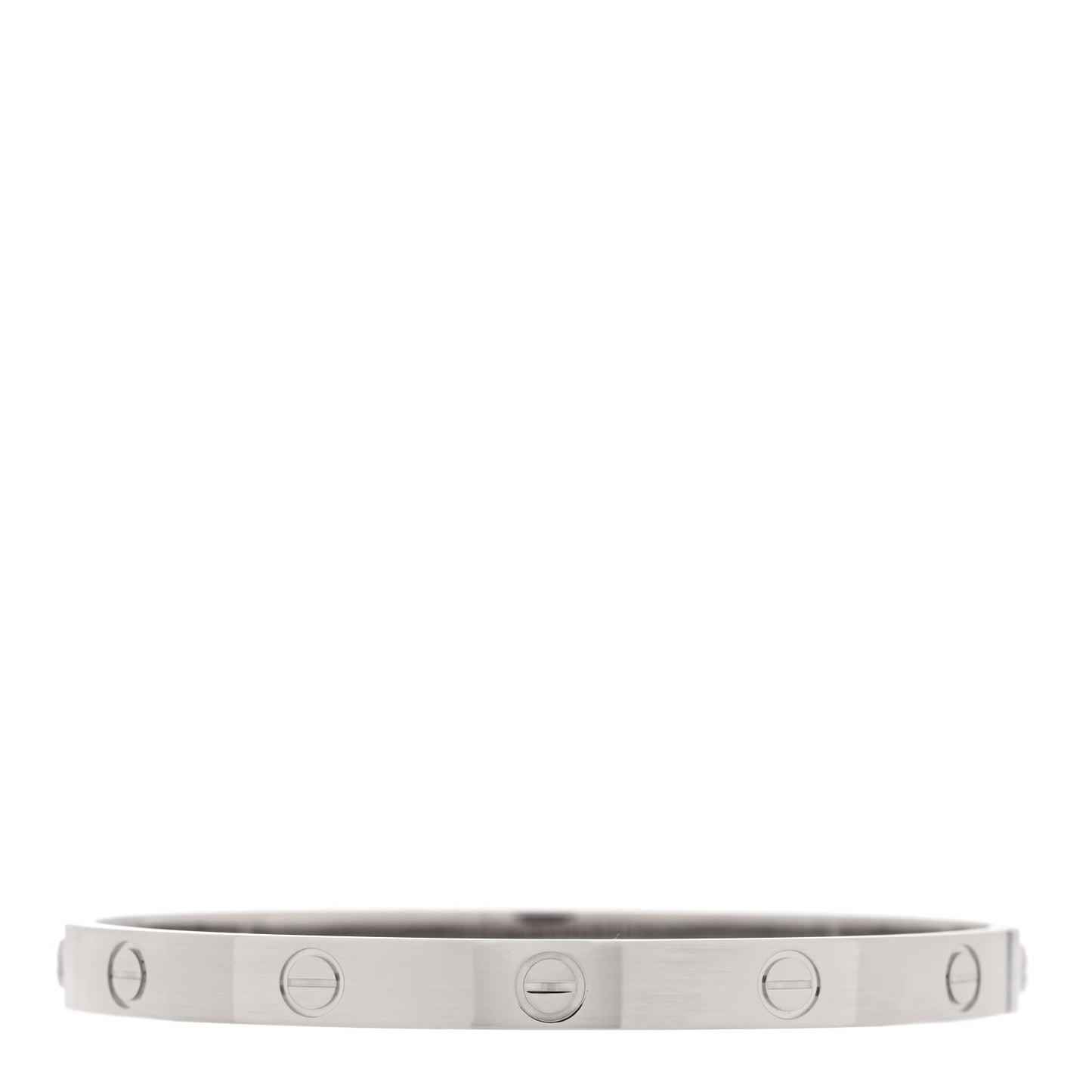 18K White Gold LOVE Bracelet 18