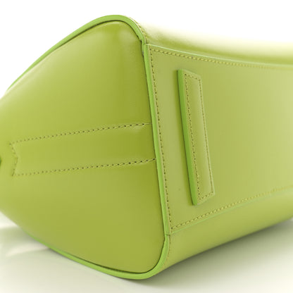 Givenchy Shiny Lord Calfskin Mini Antigona Citrus Green 9 of 11