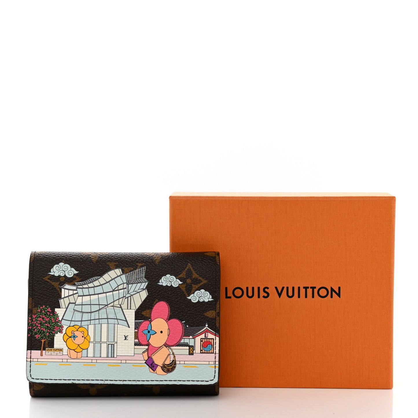 Monogram 2022 Christmas Animation Seoul Victorine Wallet Fuchsia