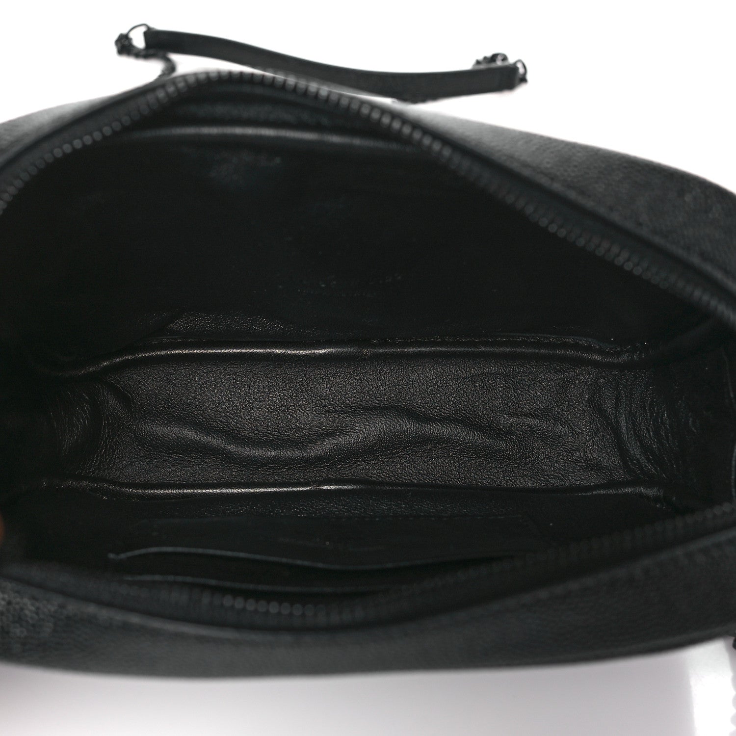 Saint Laurent SAINT LAURENT Grain De Poudre Matelasse Monochrome Monogram Mini Lou Camera Bag Black 5 of 9