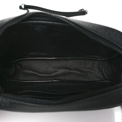 Saint Laurent SAINT LAURENT Grain De Poudre Matelasse Monochrome Monogram Mini Lou Camera Bag Black 5 of 9