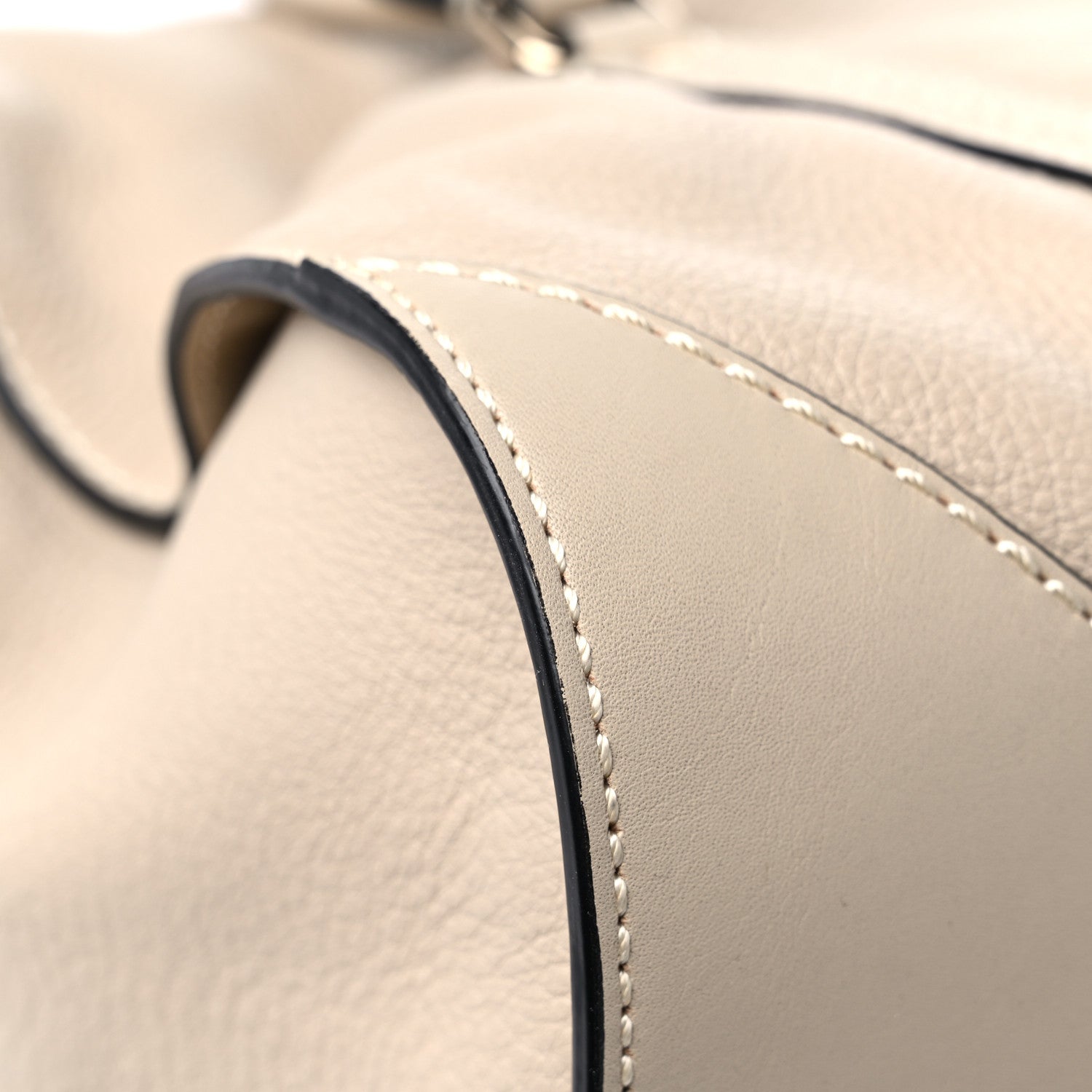 Burberry Calfskin Satchel Limestone 10 of 13